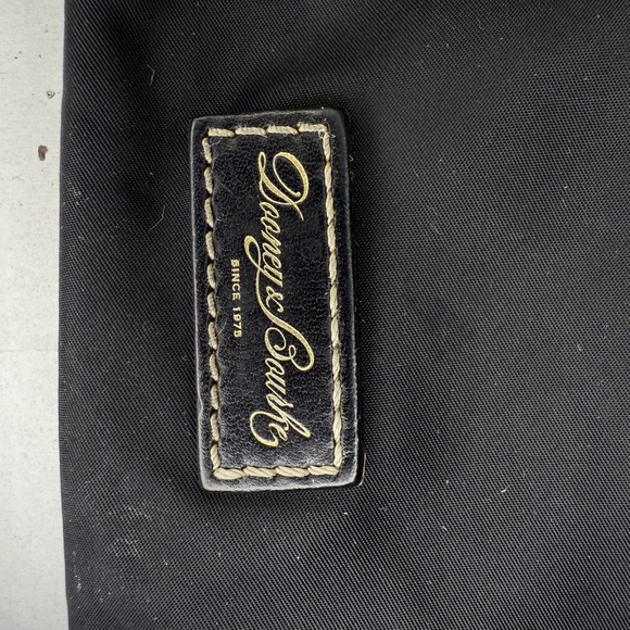 DOONEY & BOURKE Crossbody Black Nylon North South Triple Zip Bag Purse - Picture 12 of 12